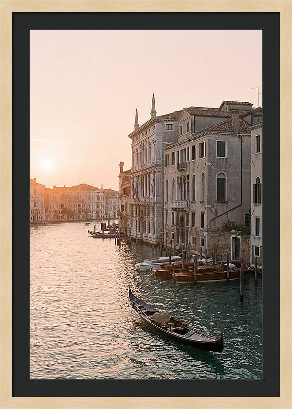 Venetian Sunset Serenity