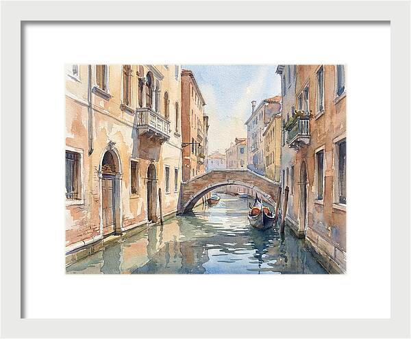Venetian Waterway Tranquility