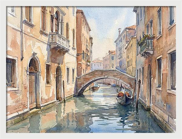 Venetian Waterway Tranquility