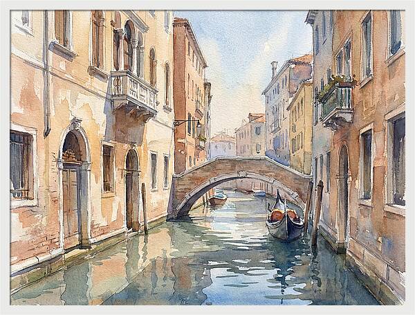 Venetian Waterway Tranquility
