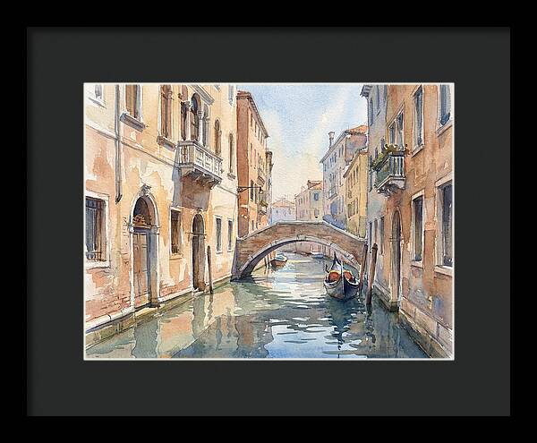 Venetian Waterway Tranquility