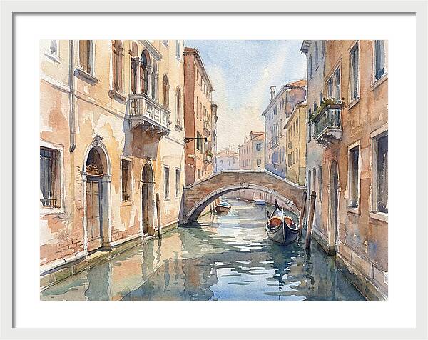 Venetian Waterway Tranquility