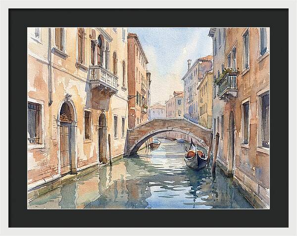 Venetian Waterway Tranquility