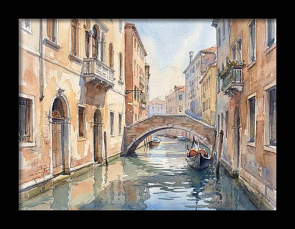 Venetian Waterway Tranquility