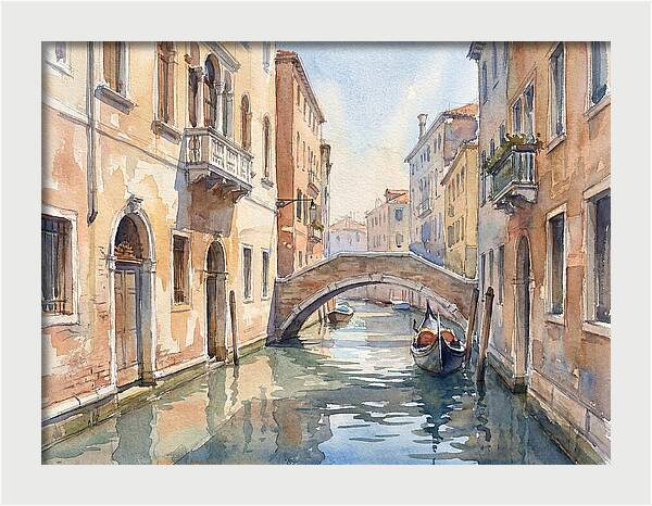Venetian Waterway Tranquility