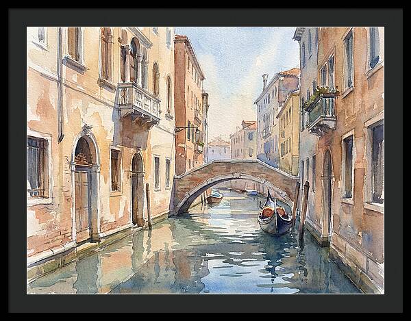 Venetian Waterway Tranquility
