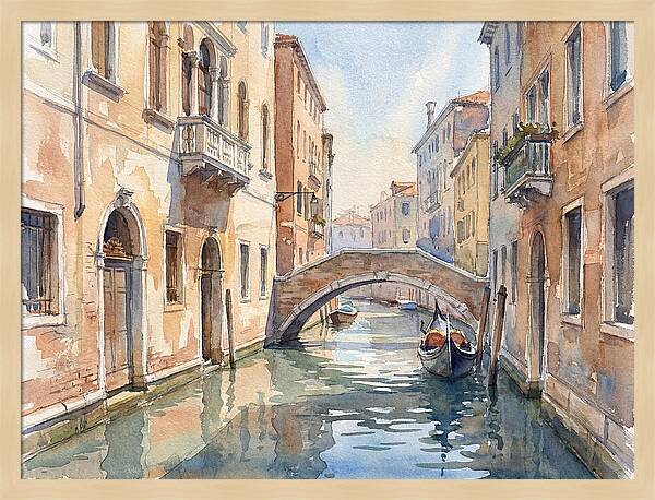 Venetian Waterway Tranquility