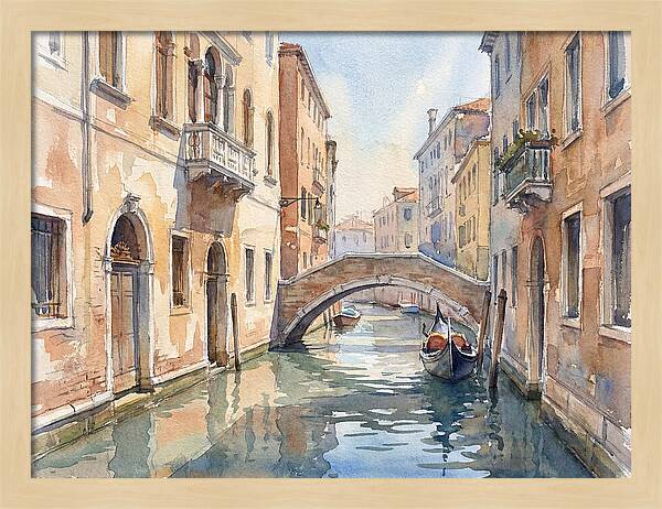 Venetian Waterway Tranquility