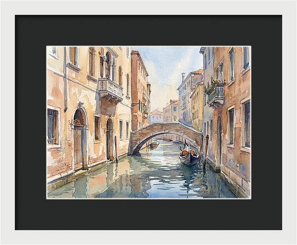Venetian Waterway Tranquility