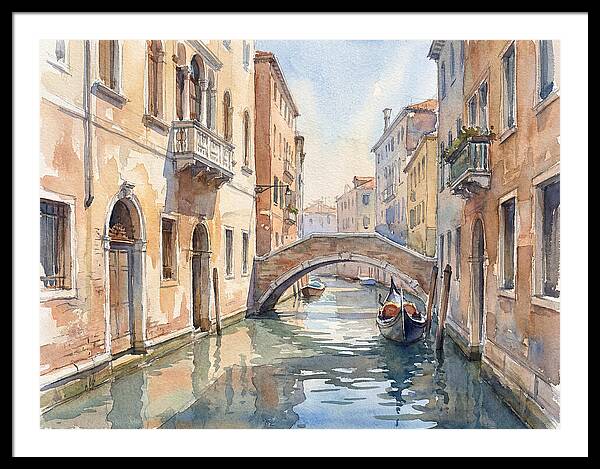 Venetian Waterway Tranquility