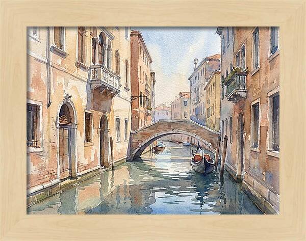 Venetian Waterway Tranquility