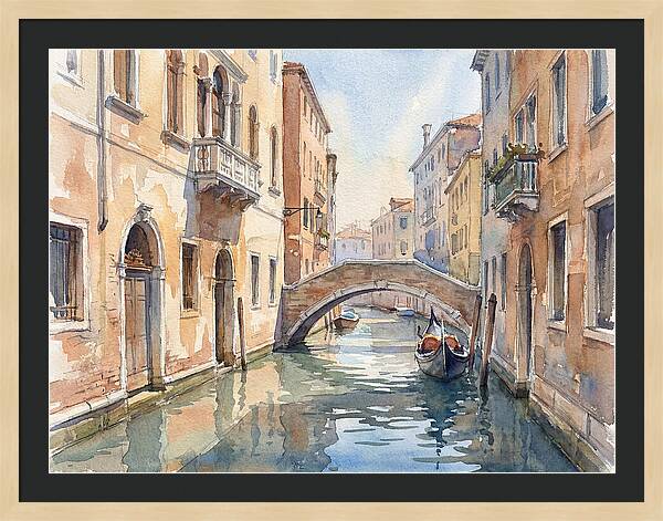 Venetian Waterway Tranquility