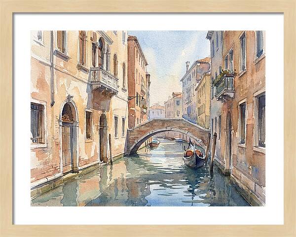 Venetian Waterway Tranquility