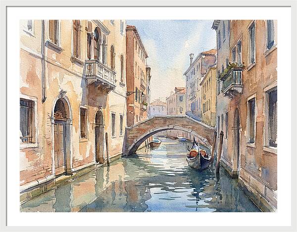 Venetian Waterway Tranquility