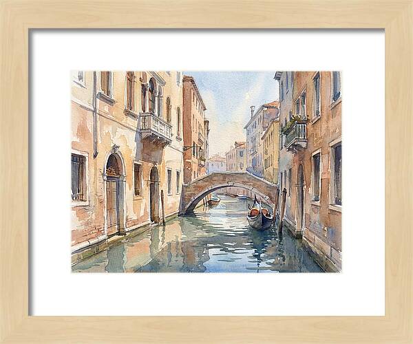 Venetian Waterway Tranquility