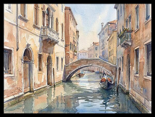 Venetian Waterway Tranquility