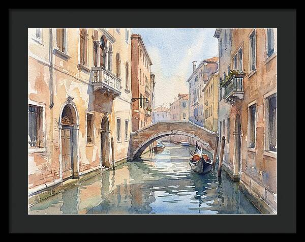 Venetian Waterway Tranquility