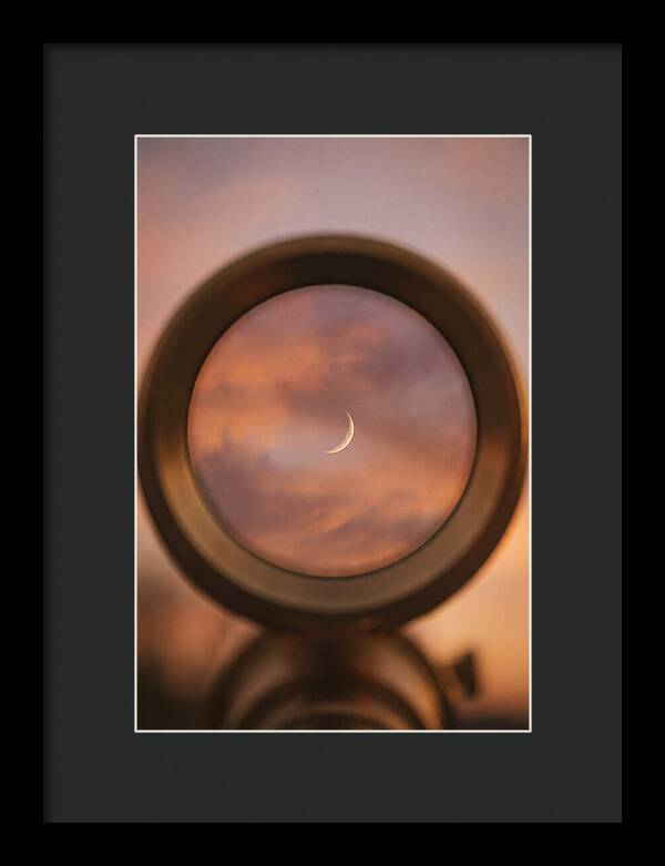 Venus Crescent Phase Through Telescope