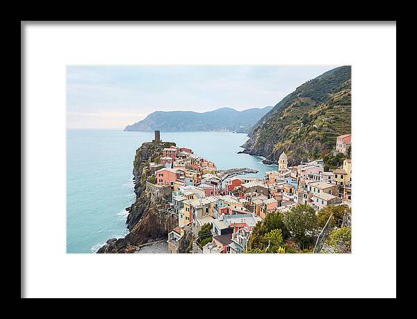 Vernazza By The Azure Waters