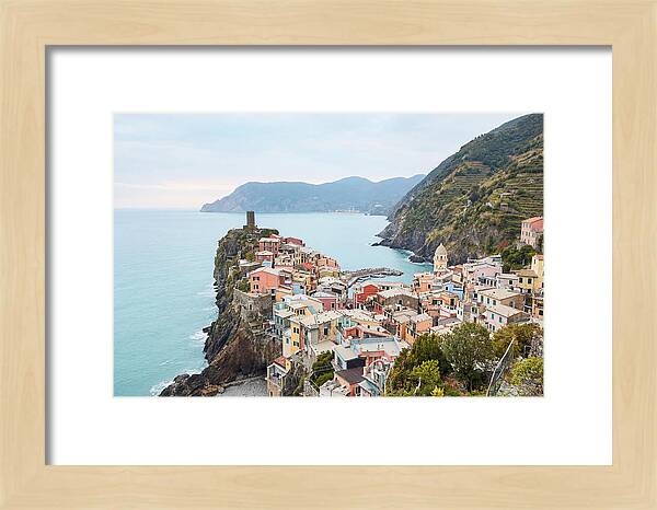 Vernazza By The Azure Waters