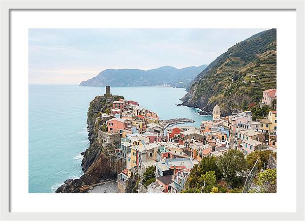 Vernazza By The Azure Waters