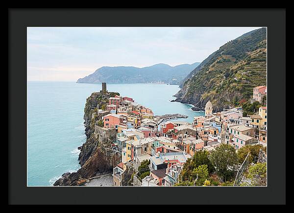 Vernazza By The Azure Waters