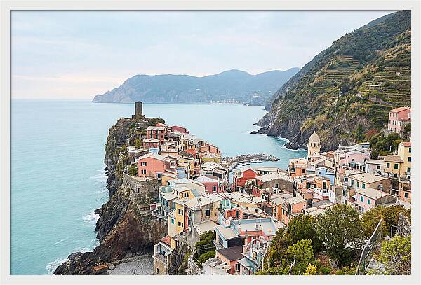Vernazza By The Azure Waters