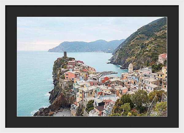 Vernazza By The Azure Waters