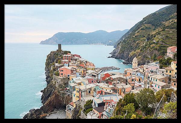 Vernazza By The Azure Waters