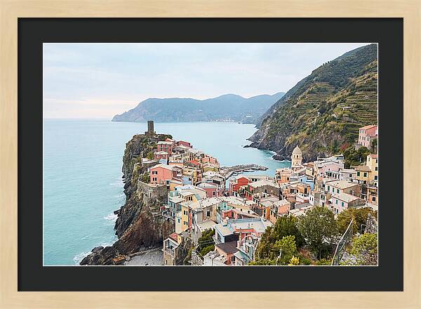 Vernazza By The Azure Waters