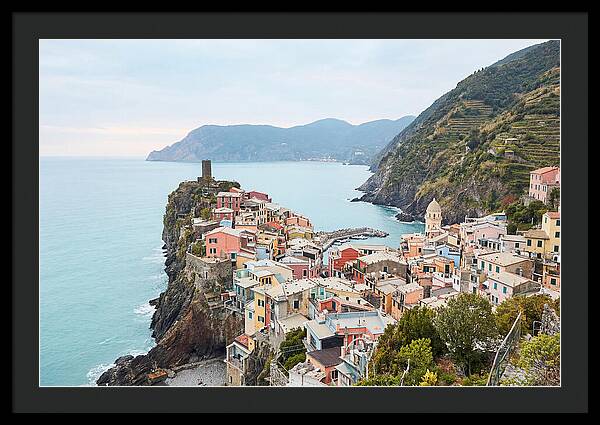 Vernazza By The Azure Waters