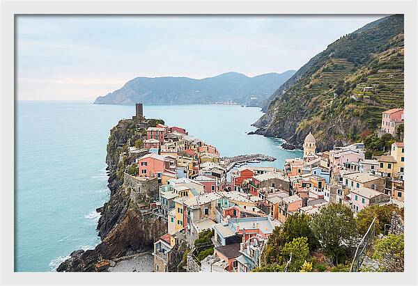 Vernazza By The Azure Waters