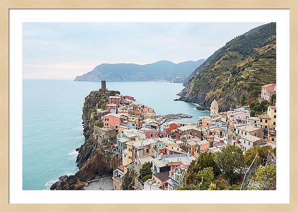 Vernazza By The Azure Waters