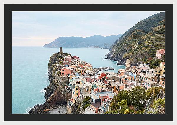 Vernazza By The Azure Waters