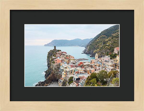 Vernazza By The Azure Waters