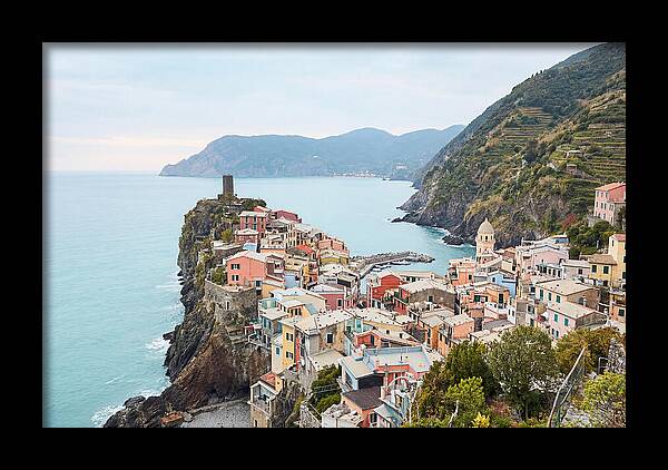 Vernazza By The Azure Waters