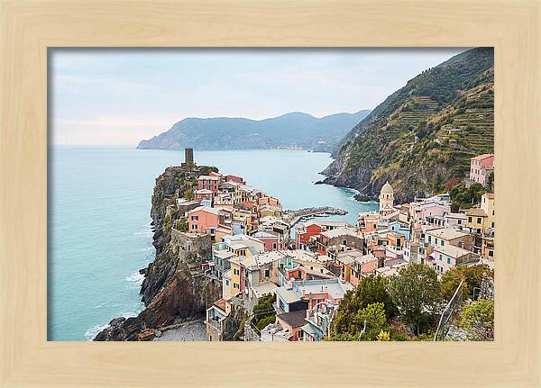 Vernazza By The Azure Waters