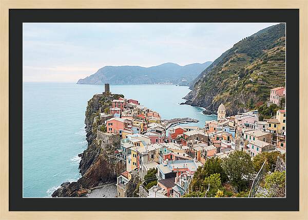 Vernazza By The Azure Waters