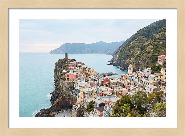 Vernazza By The Azure Waters