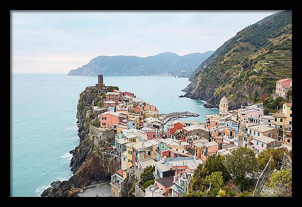 Vernazza By The Azure Waters