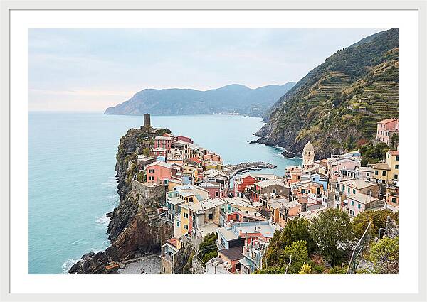 Vernazza By The Azure Waters