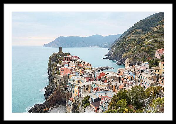 Vernazza By The Azure Waters