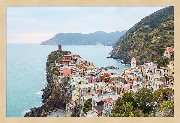 Vernazza By The Azure Waters