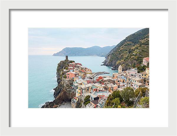 Vernazza By The Azure Waters
