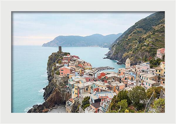 Vernazza By The Azure Waters
