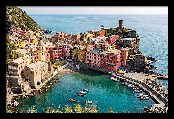 Vernazza Harbor Serenity
