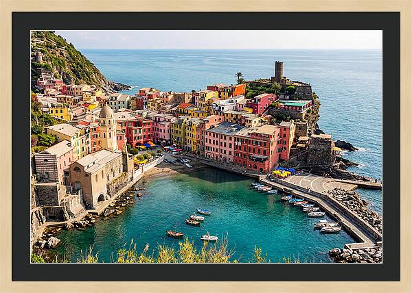 Vernazza Harbor Serenity