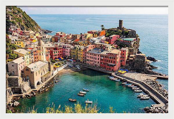 Vernazza Harbor Serenity