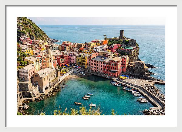 Vernazza Harbor Serenity