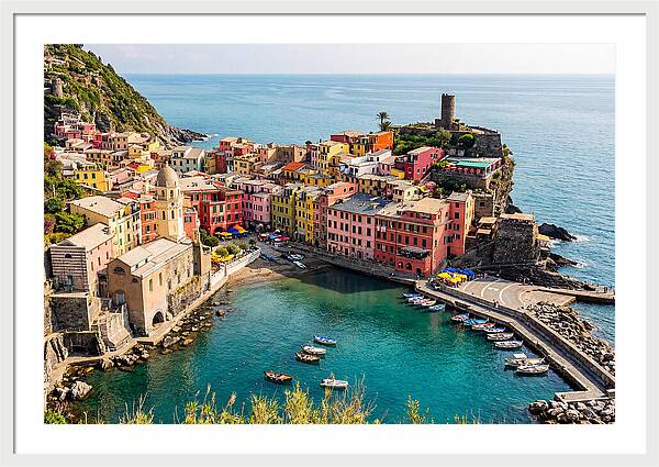 Vernazza Harbor Serenity